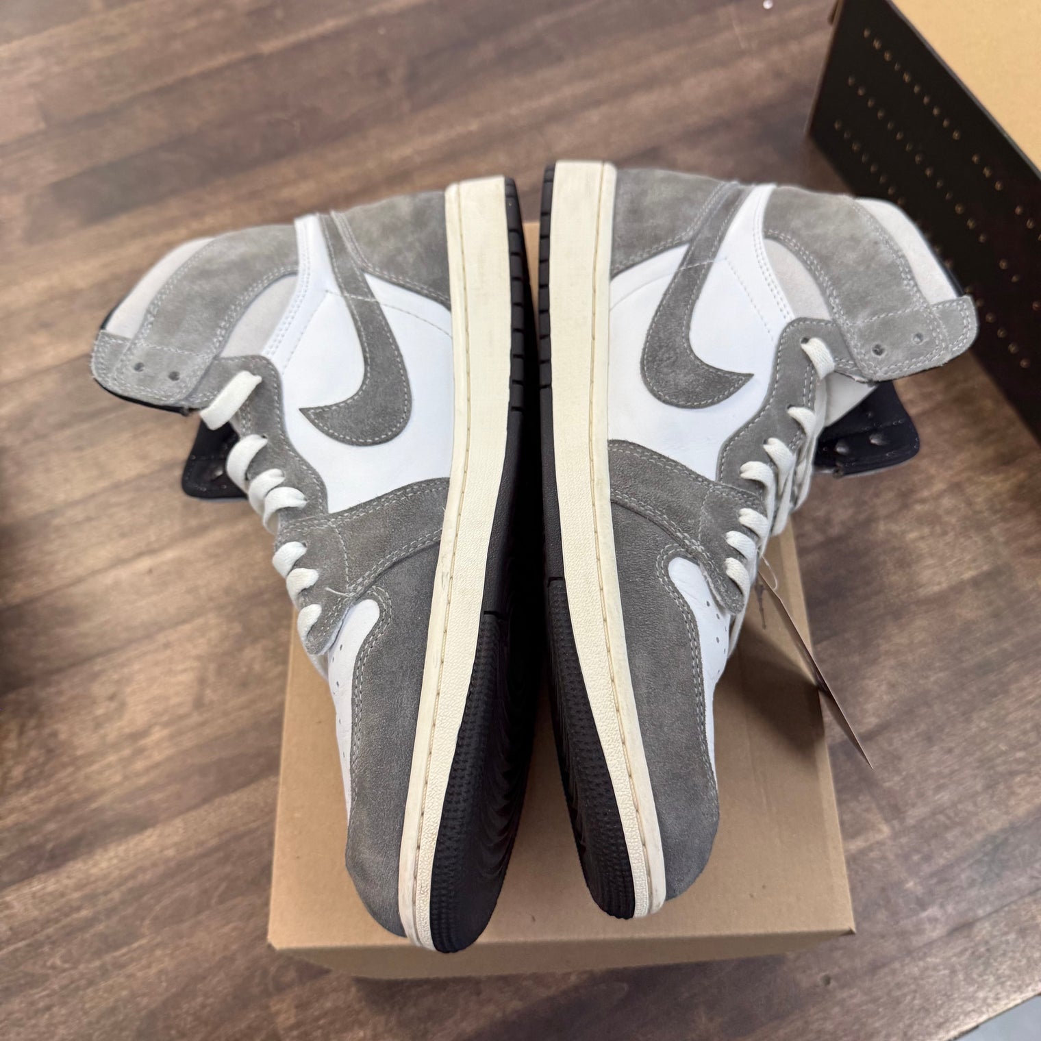Washed Black Jordan 1 High (USED, No Box)