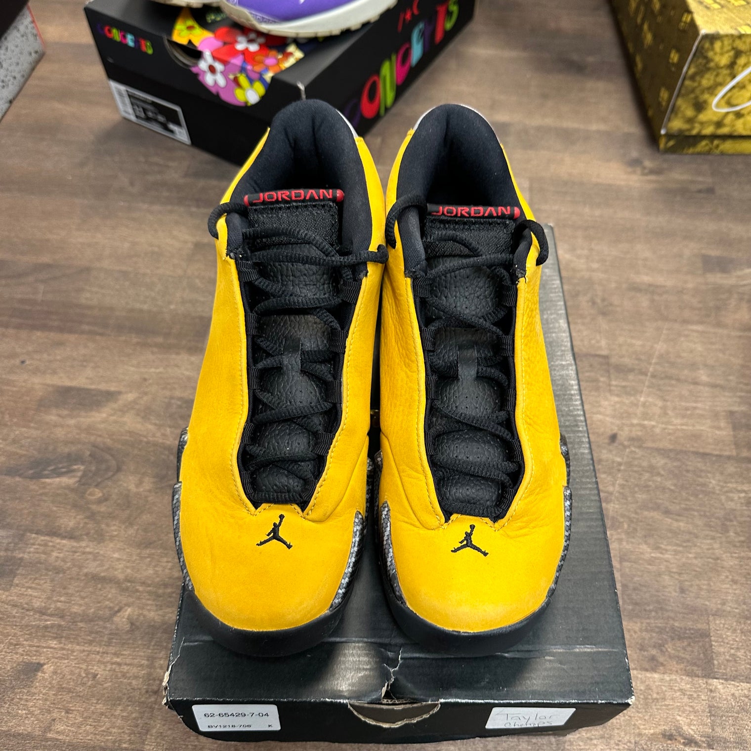 Ferrari University Gold Jordan 14 (GS) (USED)