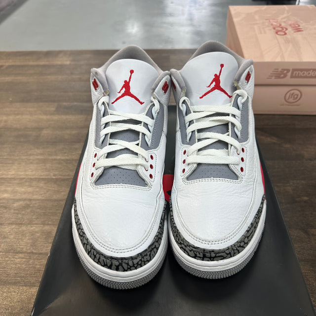 Fire Red Jordan 3 (USED)
