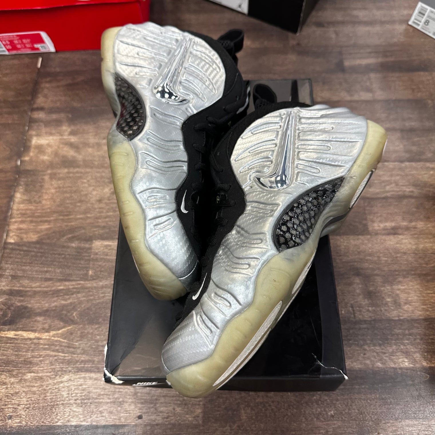 Silver Surfer Foamposite Pro (USED)
