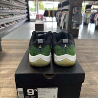 Green Snakeskin Jordan 11 Low (USED)
