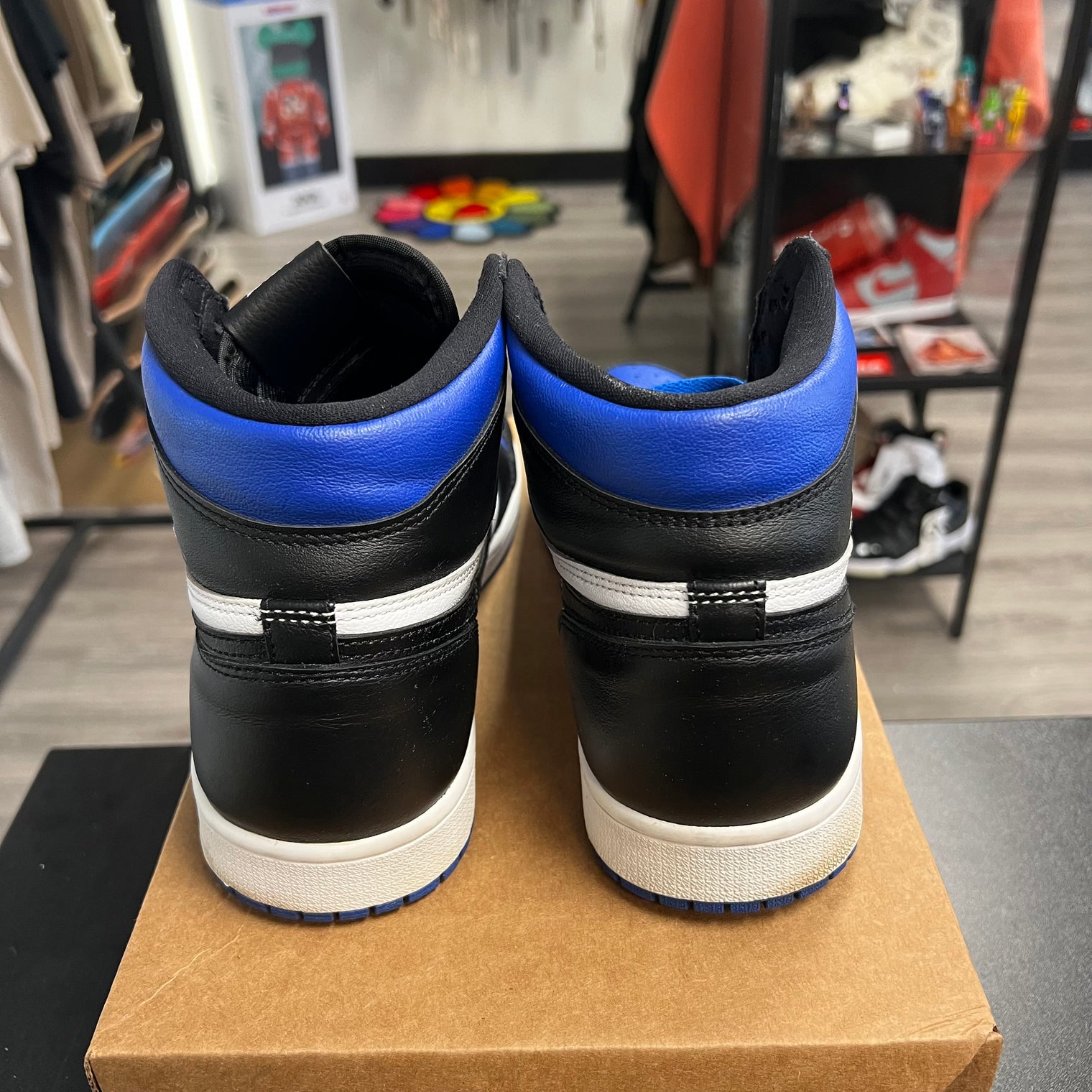 Royal Toe Jordan 1 High (USED, No Box)