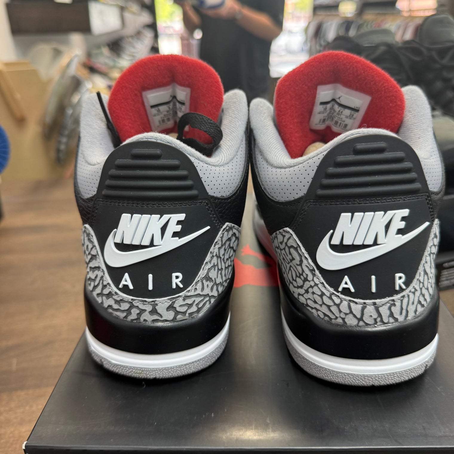 Black Cement Jordan 3 (2018) (USED)