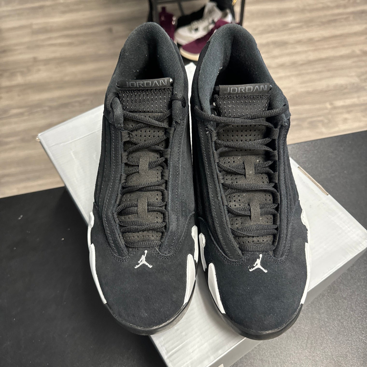 Jordan 14 Black White (USED)