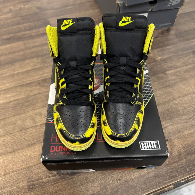 Yellow Acid Wash Nike Dunk High 1985 SP (Lightly Worn)