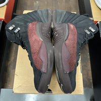 A Ma Maniere Black Jordan 12 (W) (USED)
