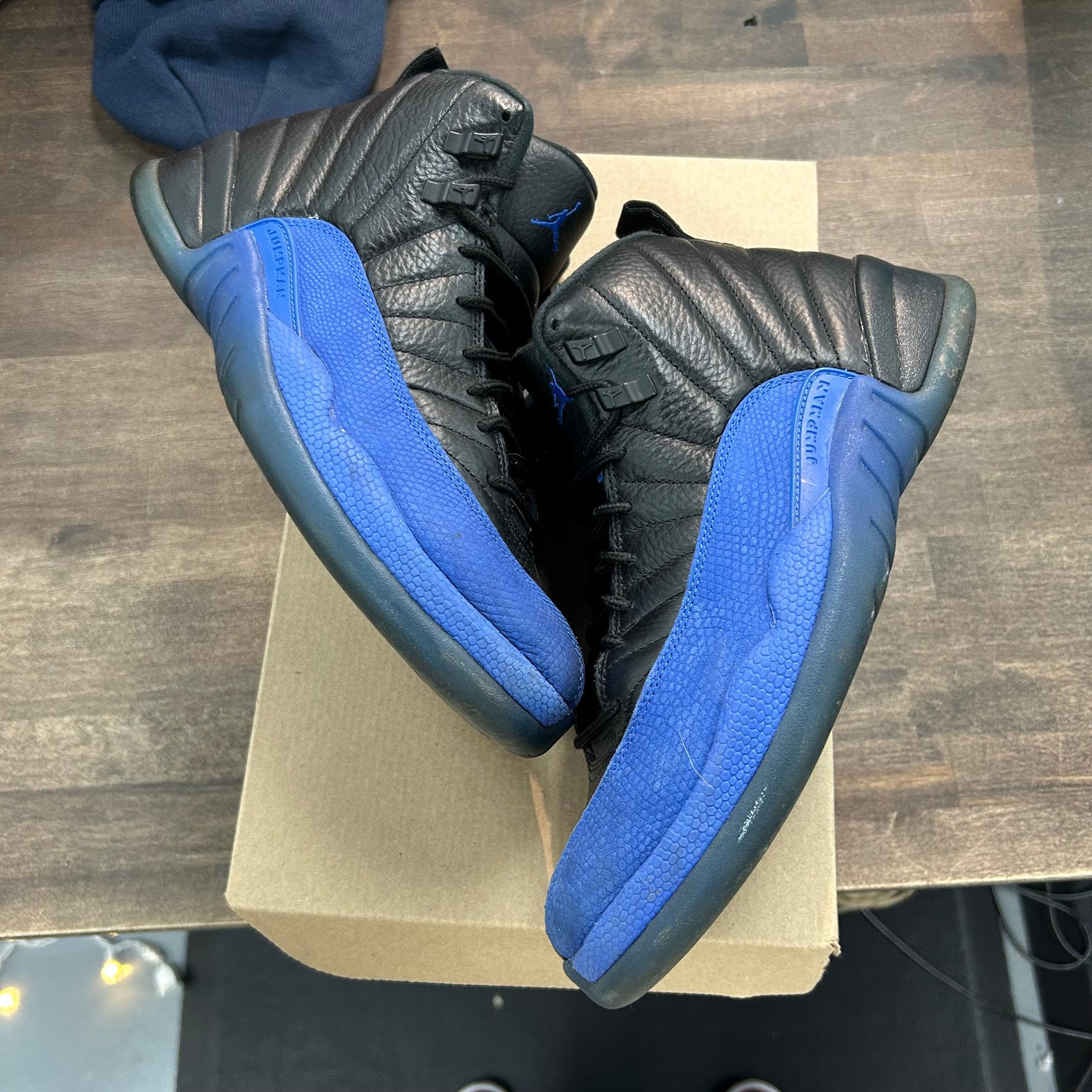 Black Game Royal Jordan 12 Retro (USED, No Box)