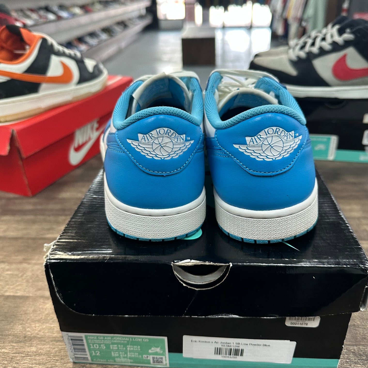 UNC Jordan 1 Low SB (USED)
