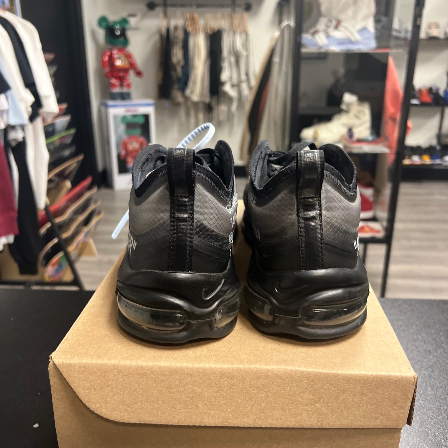 Off-White Air Max 97 Black (USED, no box)