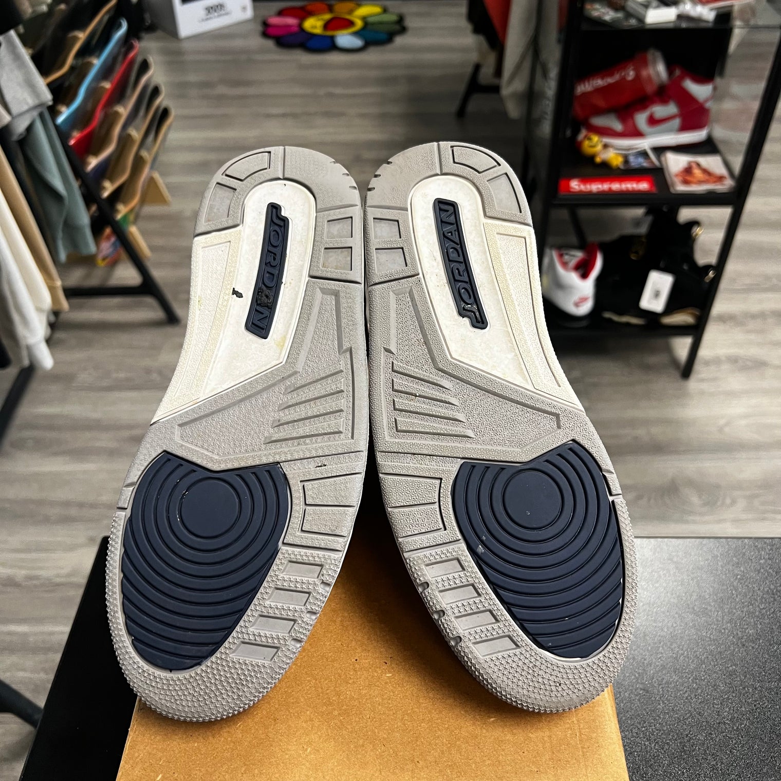 Midnight Navy Jordan 3 (USED, No Box)