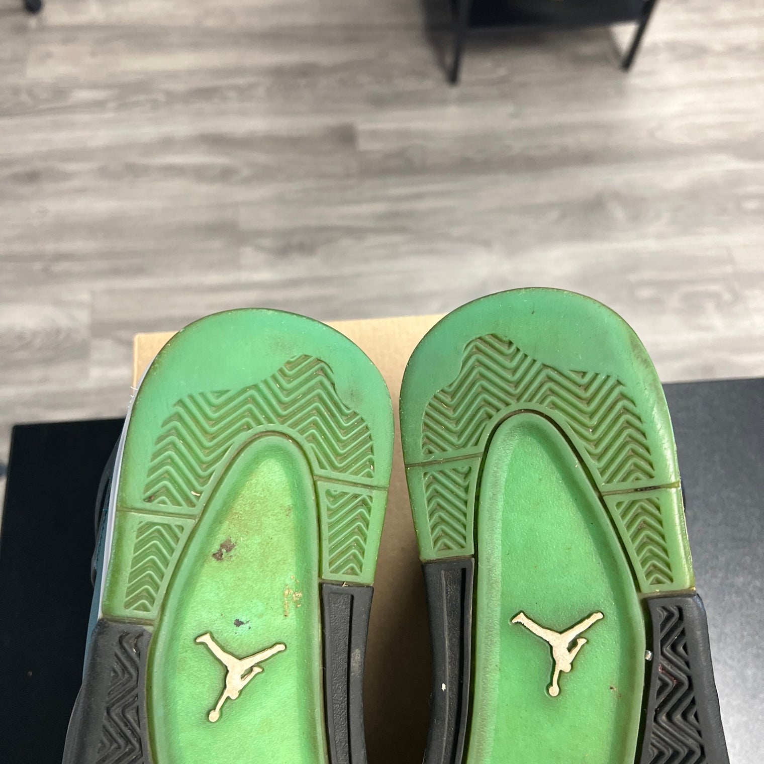 Jordan 4 Retro 30th Teal 2015 (USED, no box)