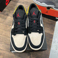 Sail University Gold Black Jordan 1 Low (Lightly Worn)