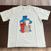 Kaws Sesame Street Tee Blue (Used)