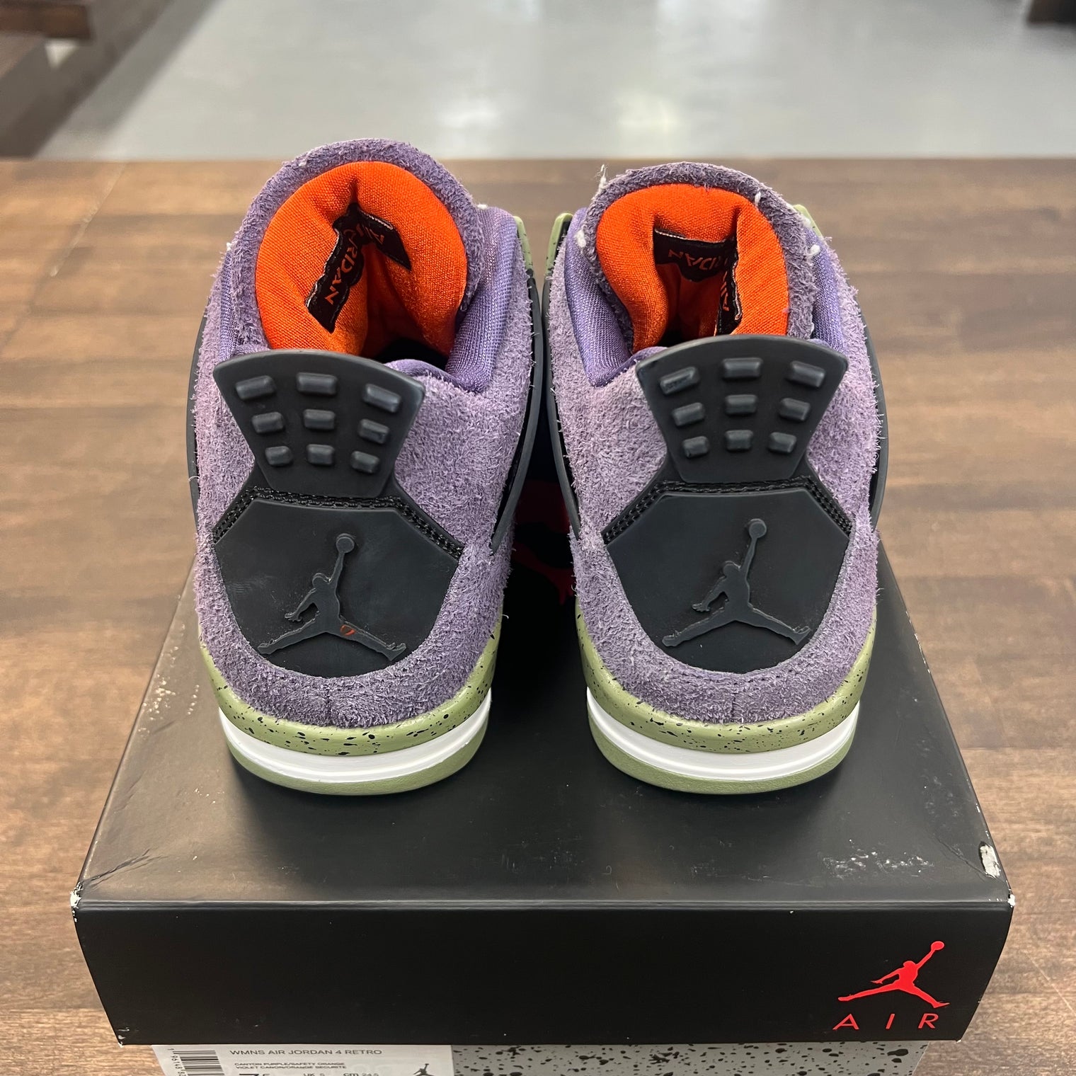 (W) Canyon Purple Jordan 4 (USED)