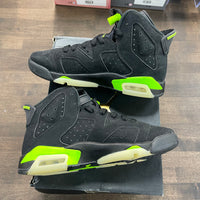 (GS) Electric Green Jordan 6 (USED)
