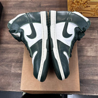 Spartan Green Dunk High (USED, No Box)