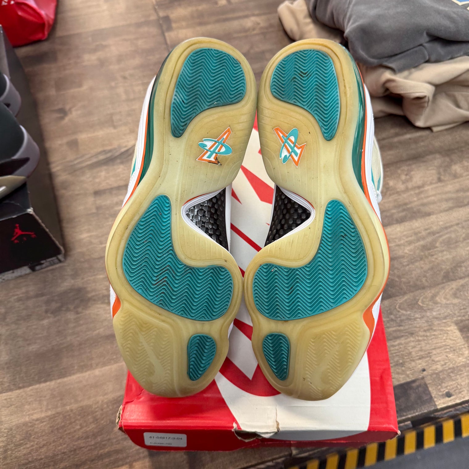 Dolphins Nike Air Penny 5 (US 12) (USED)