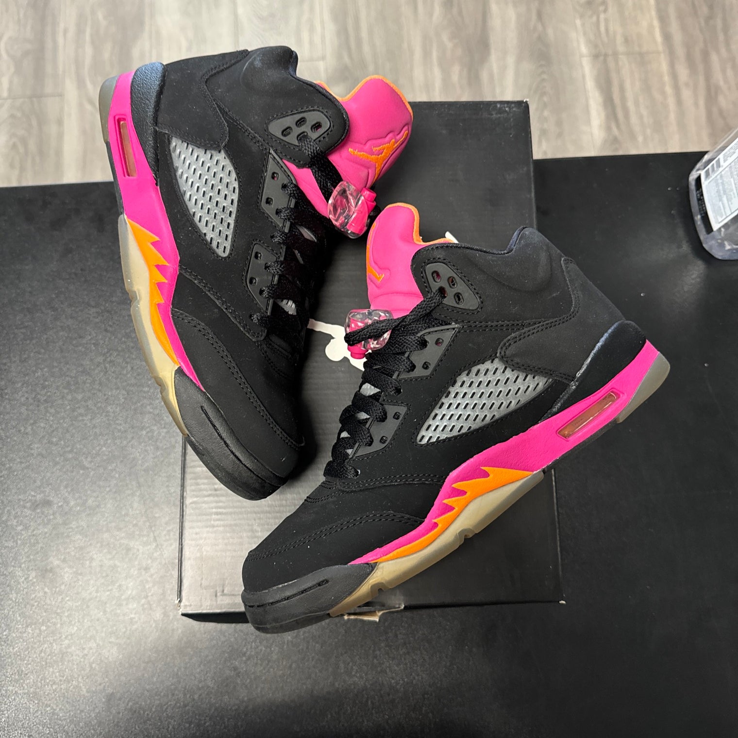 Jordan 5 Pink Black(USED)(GS)