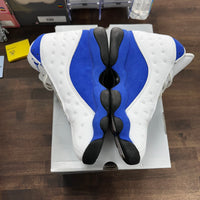 White Hyper Royal Black Jordan 13 (USED)