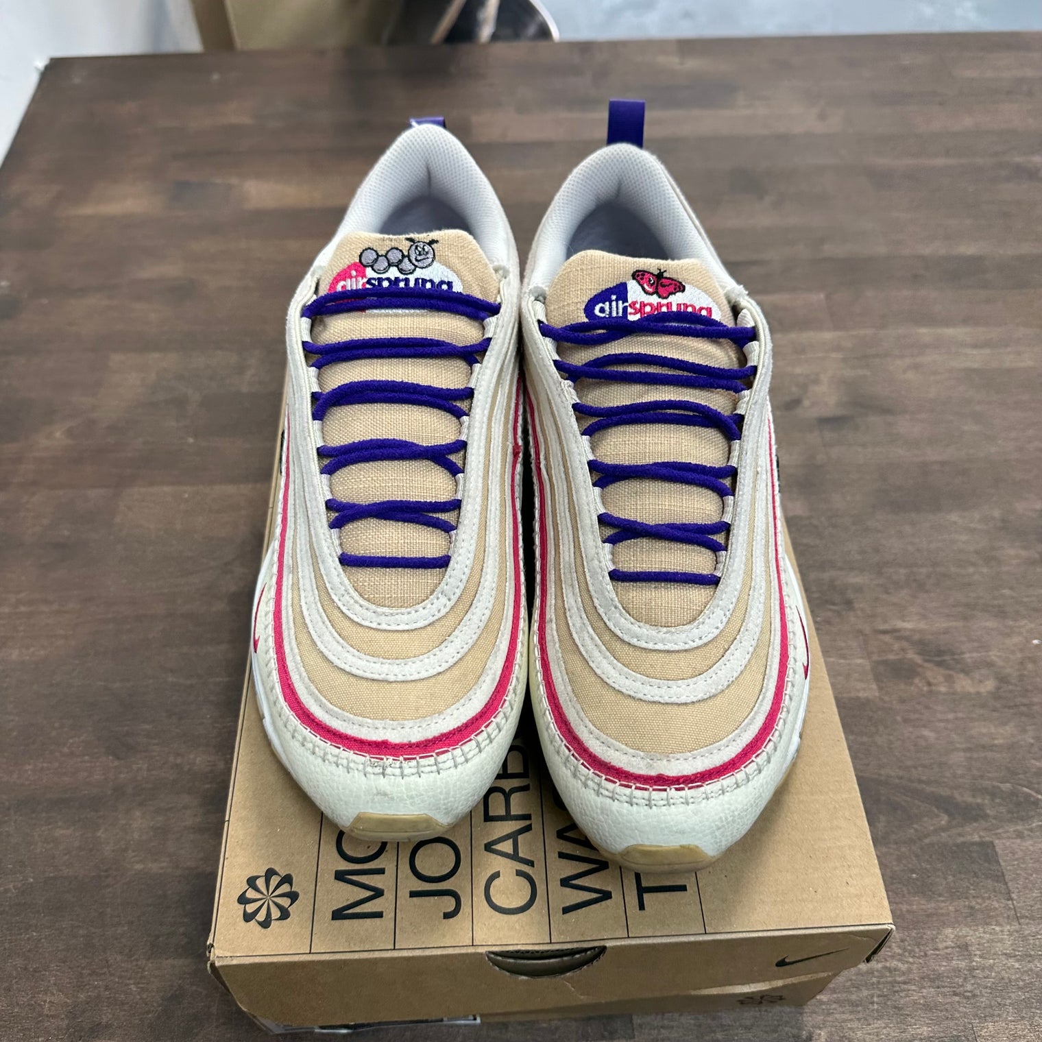 Air Spring Sail Pink Purple Air Max 97 (USED)