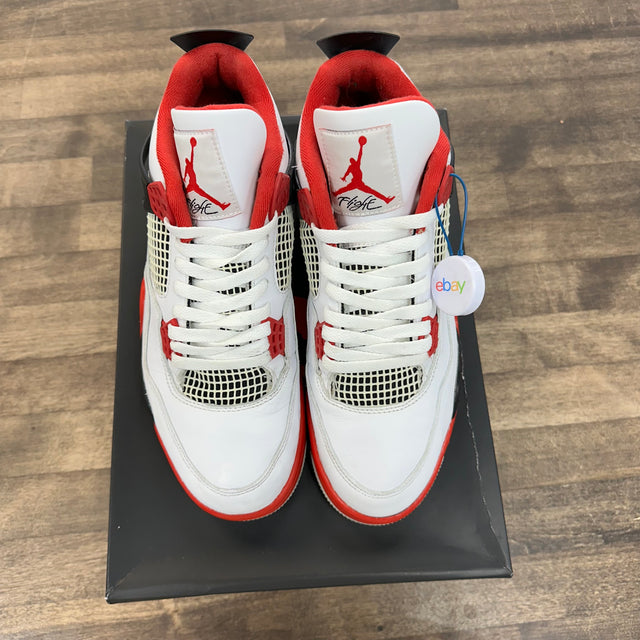 Fire Red Jordan 4 Retro (2020) (USED, Replacement Box)