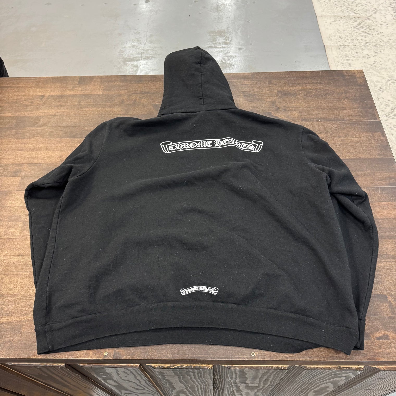 Chrome Hearts Black Hoodie (USED)