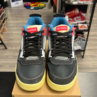 Jordan 4 Retro Union off Noir (USED,no box)