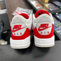 Tinker Jordan 3 White University Red (USED)