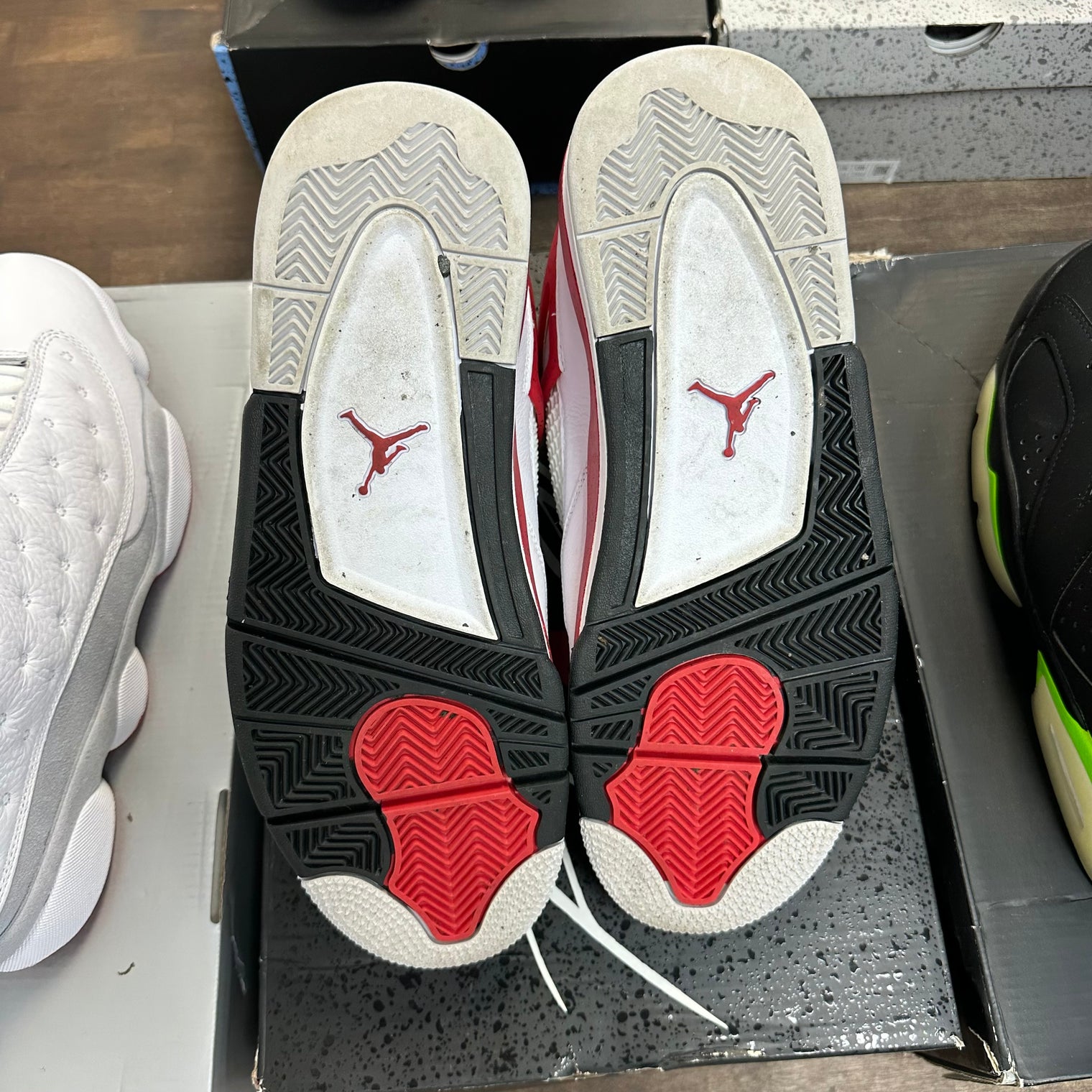 Red Cement Jordan 4 Retro (USED)