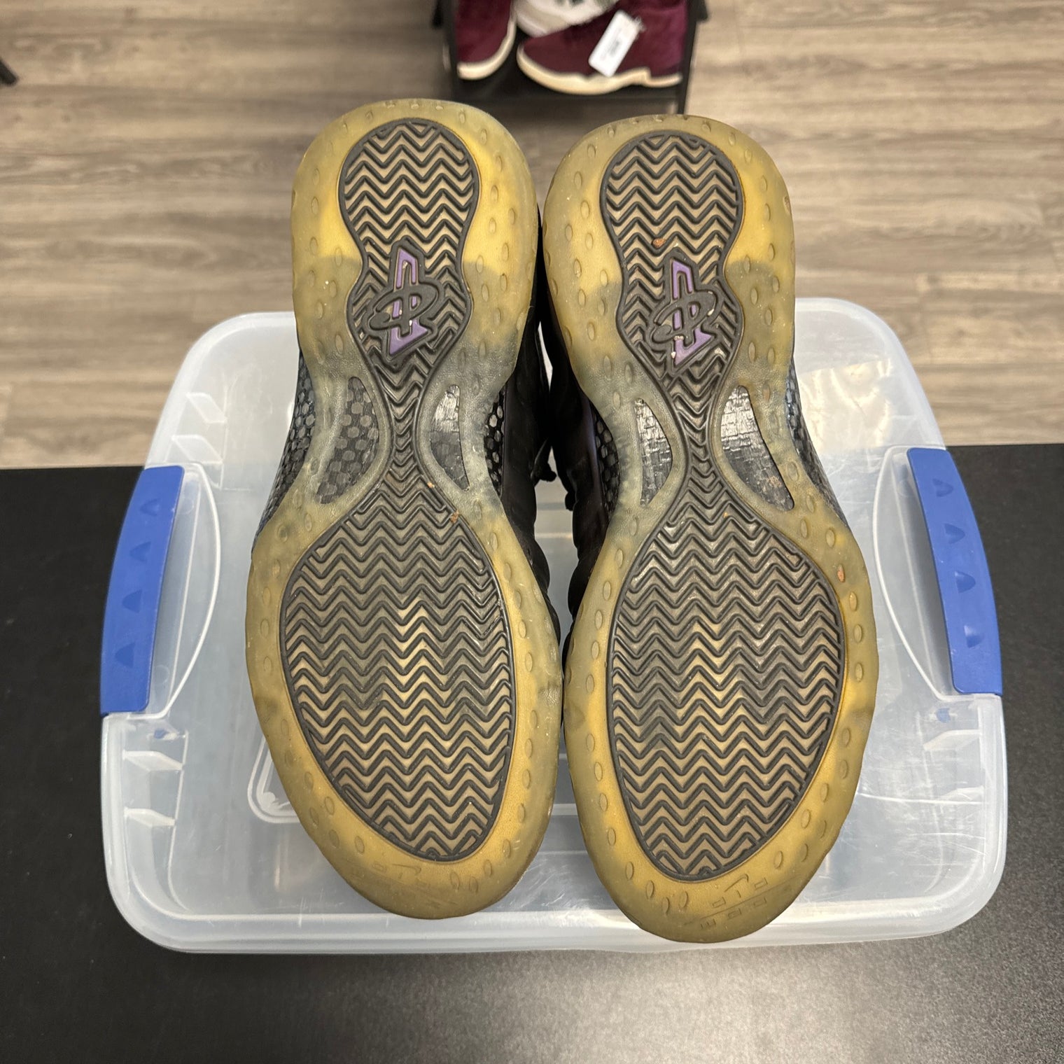 Nike Air Foamposite Eggplant (USED;NO BOX)