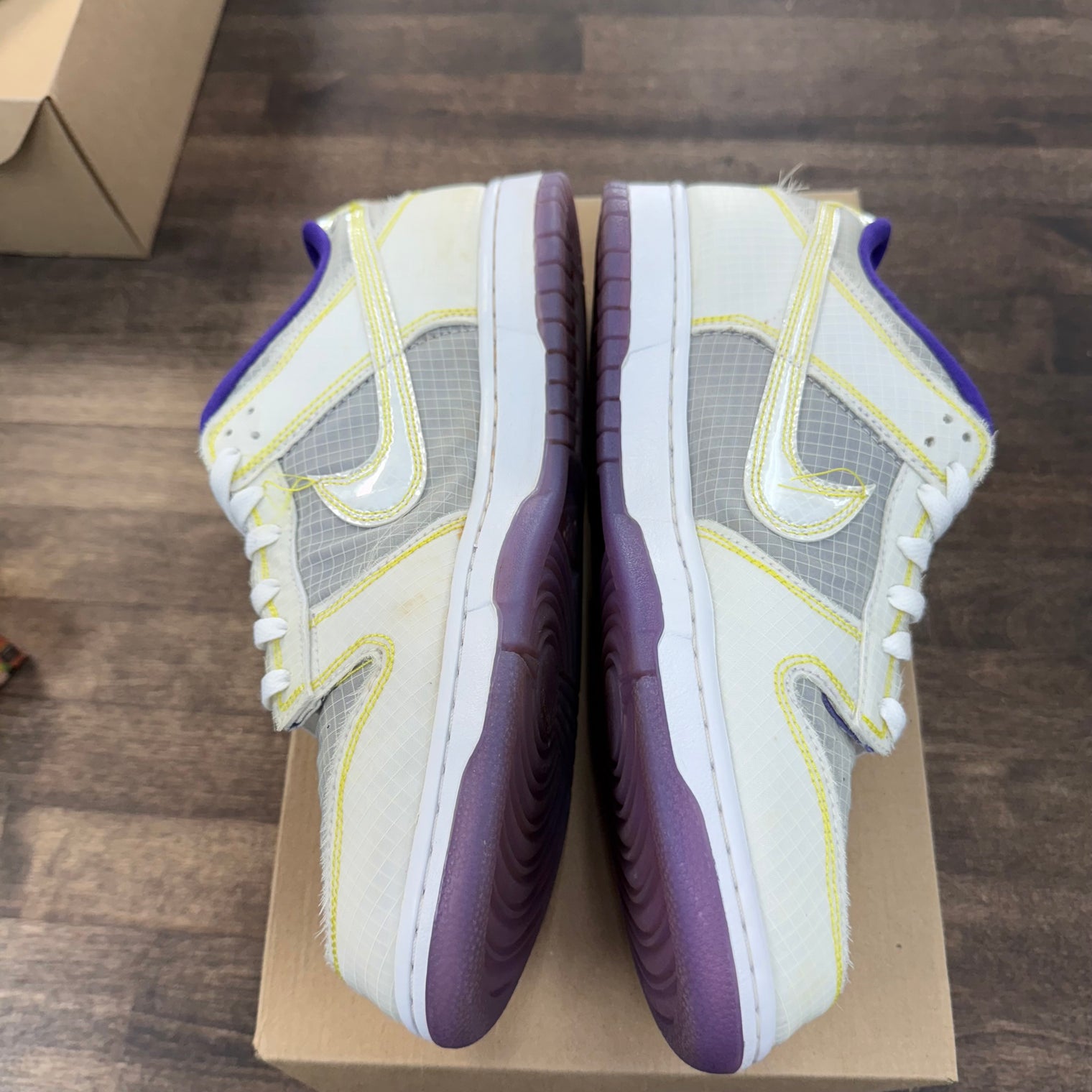 Court Purple Union Dunk Low (USED, No Box)