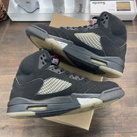 Black Metallic Jordan 5 (USED, No Box)