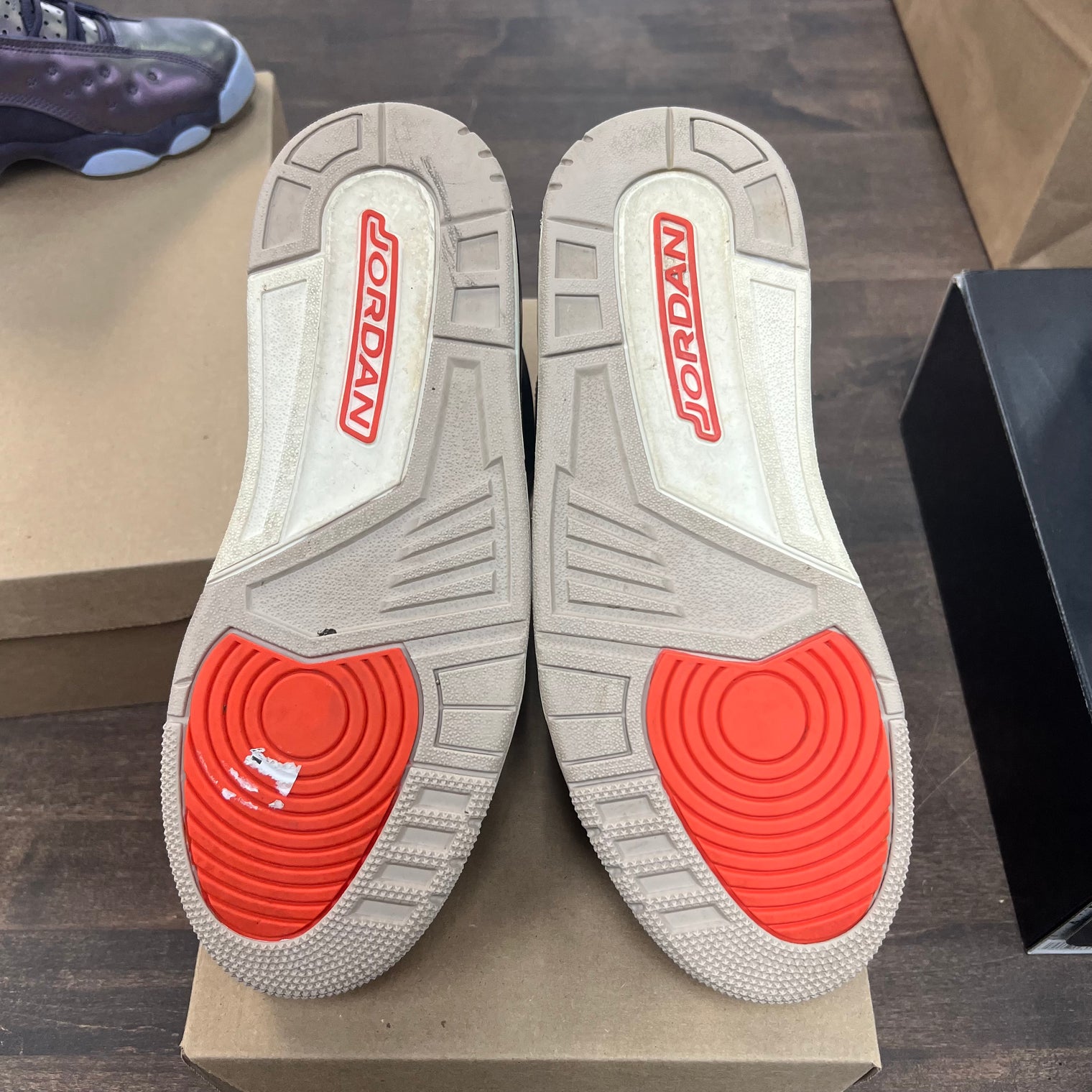 Desert Elephant Jordan 3 (USED, No Box, No Insoles)