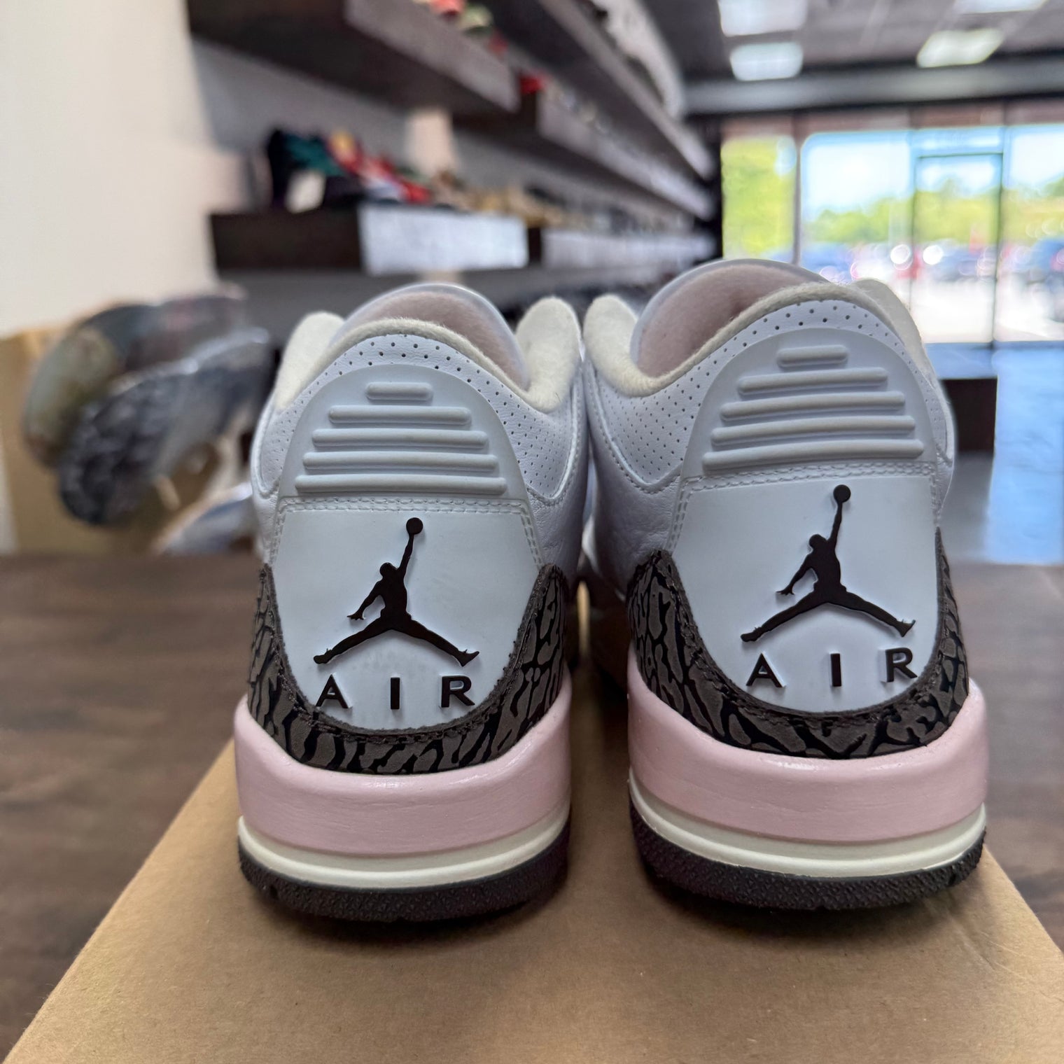 (W) Neapolitan Jordan 3 (USED,No Box)