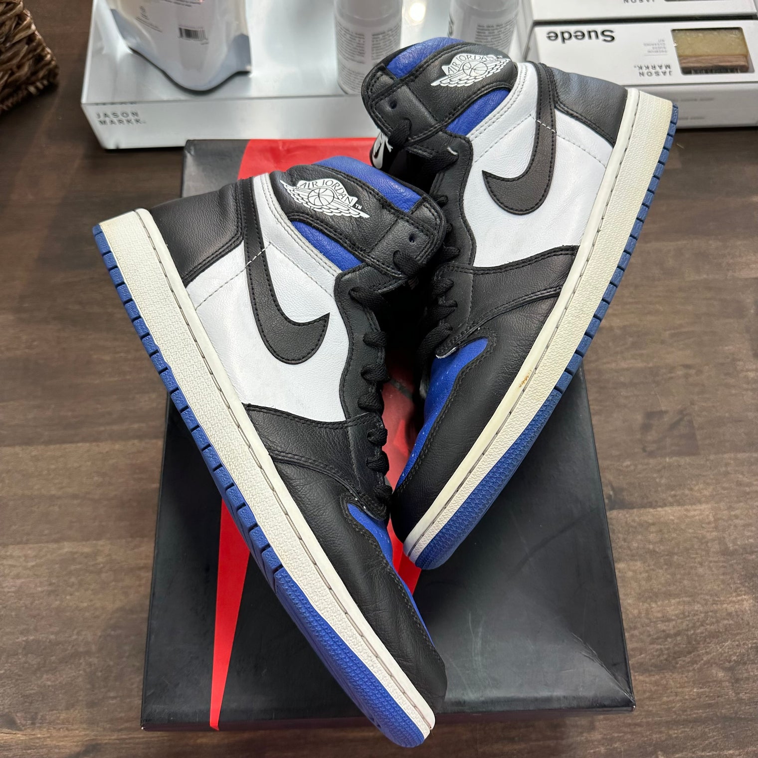 Royal Toe Jordan 1 High (USED)