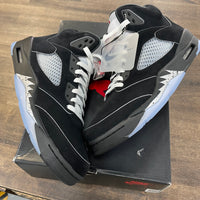 Black Metallic Jordan 5 (2025) (Lightly Worn)