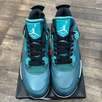 Teal Jordan 4 Retro (USED, Replacement Box)
