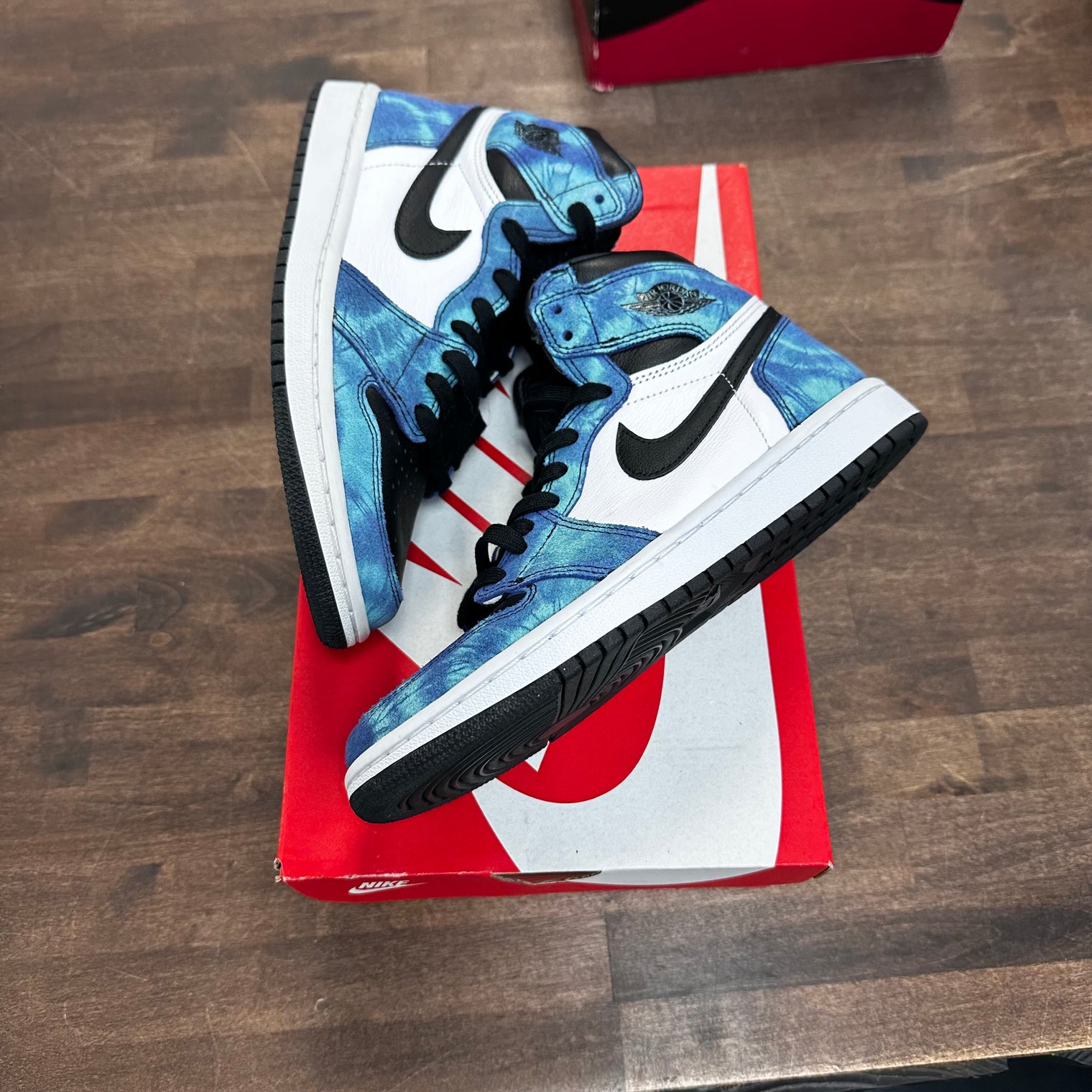 Tie Dye Jordan 1 High (W) (USED, No Box)