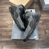 Shadow Jordan 10 (USED, No Box Top)