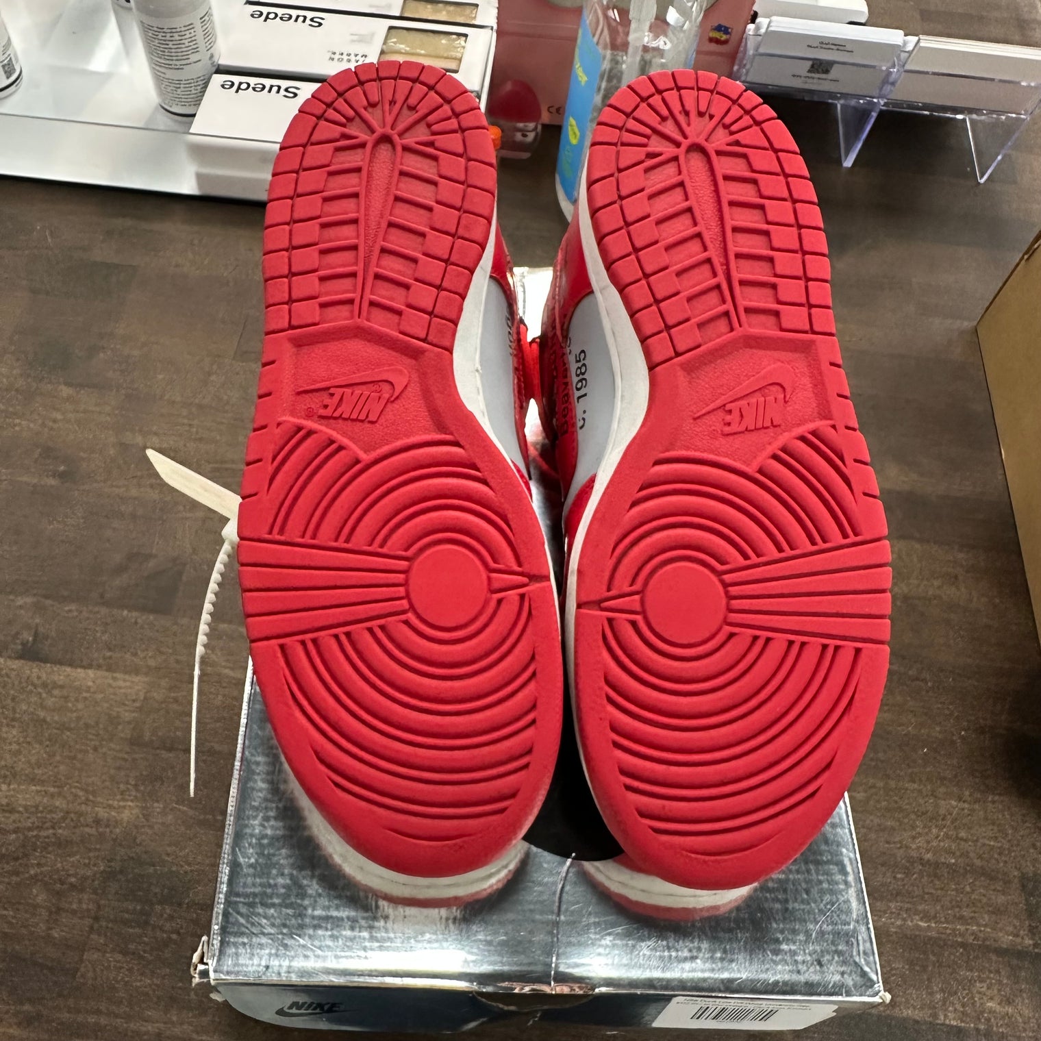 Off-White University Red Dunk Low (USED)