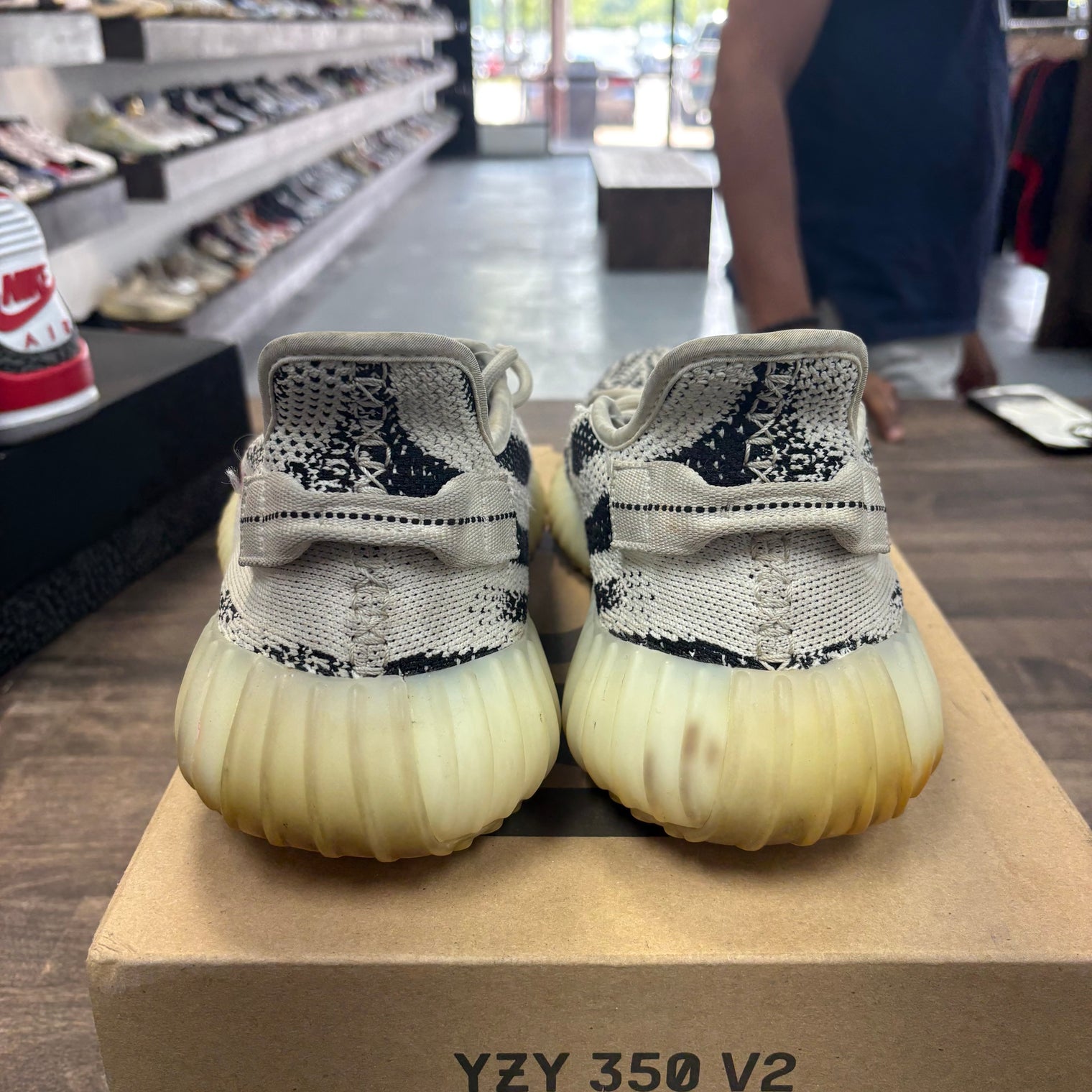 Zebra Yeezy 350 (USED)