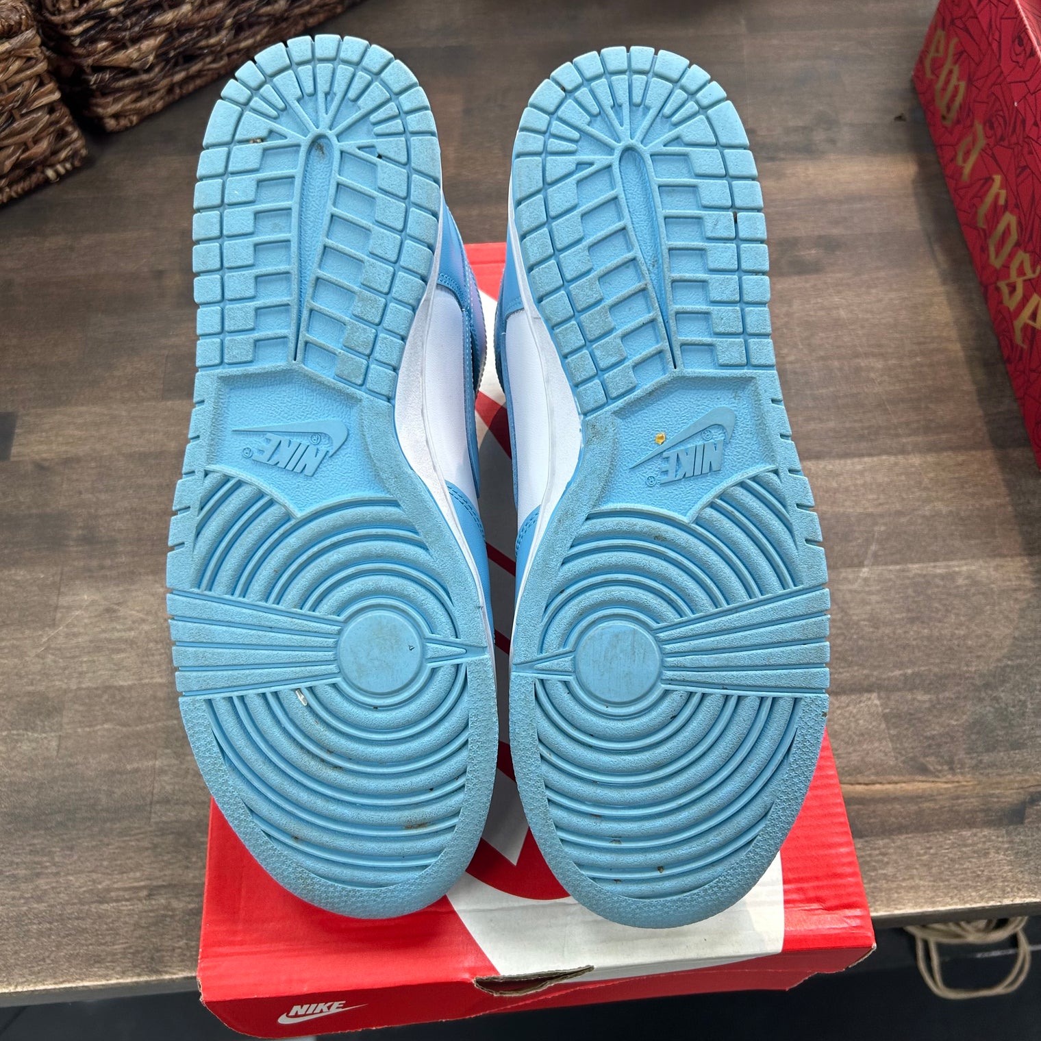 Blue Chill Nike Dunk High (USED)