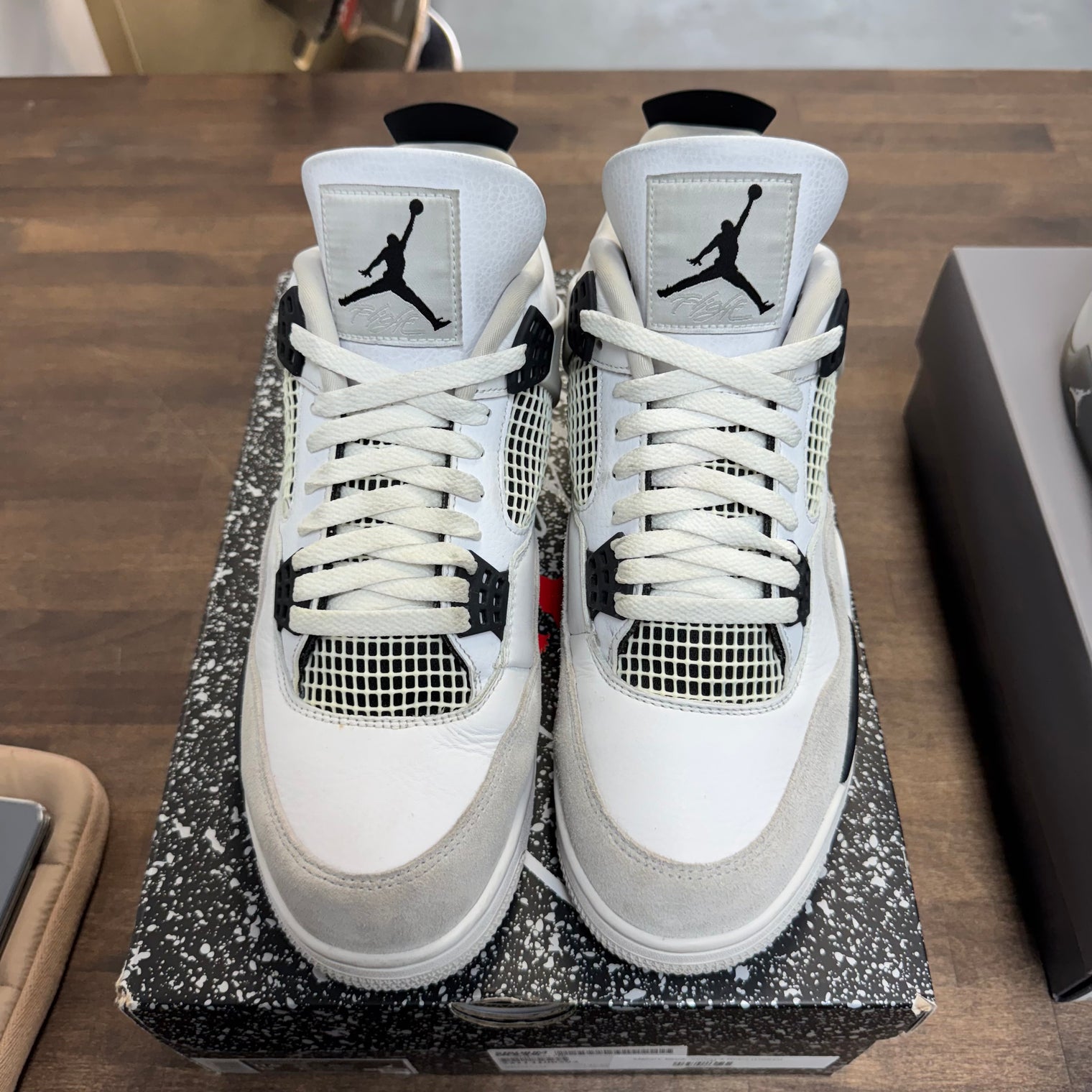 Military Black Jordan 4 Retro (USED)