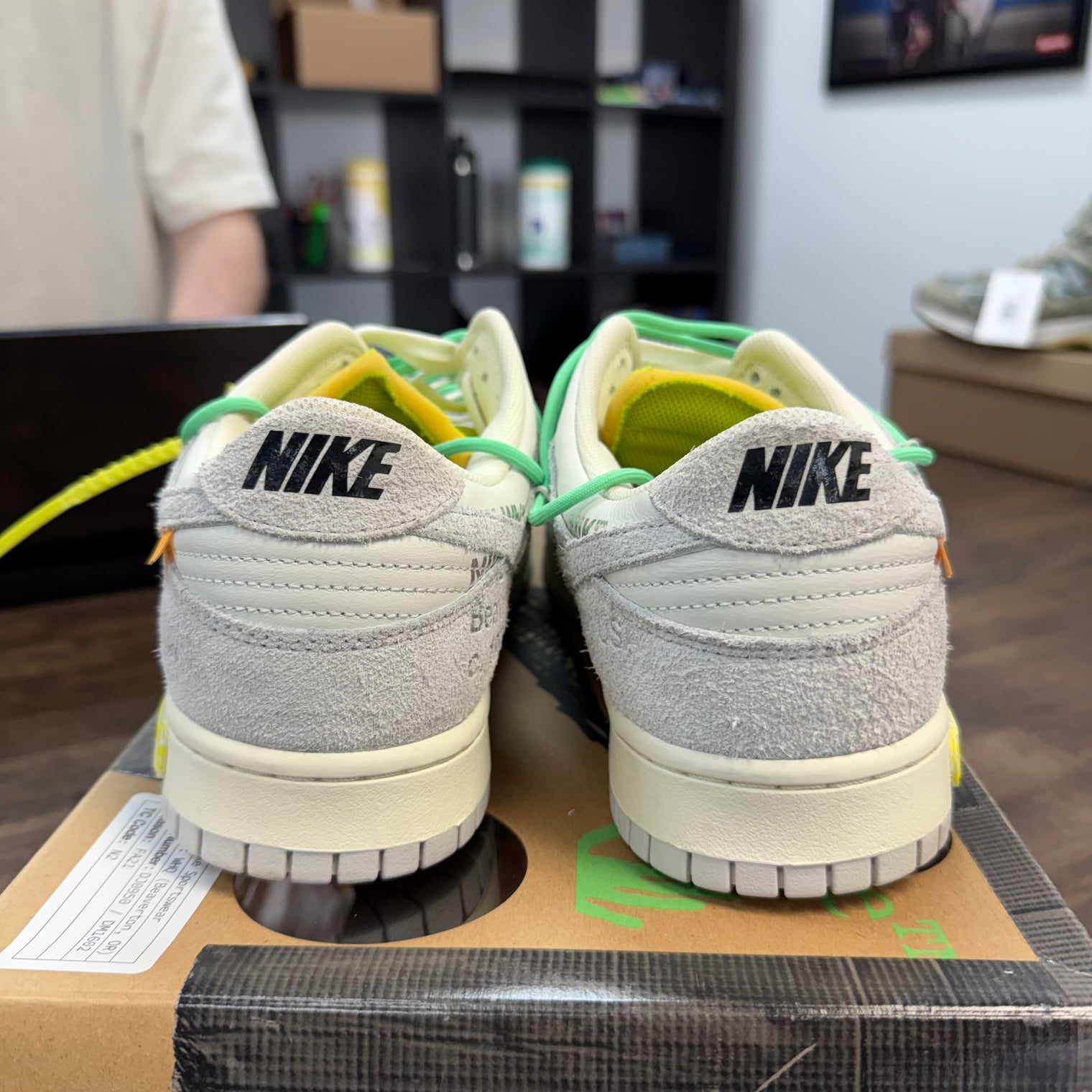 Lot 14 of 50 Off-White Dunk Low (USED)