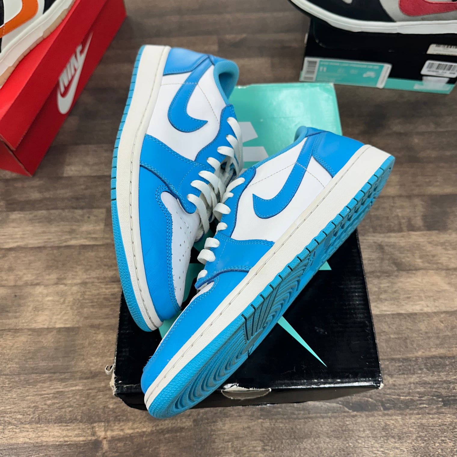 UNC Jordan 1 Low SB (USED)