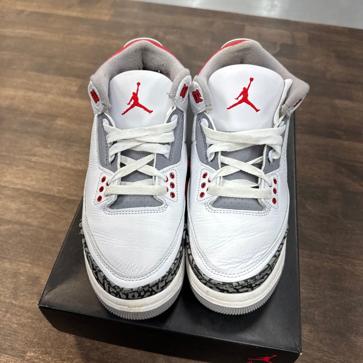 Fire Red Jordan 3 (GS) (USED)