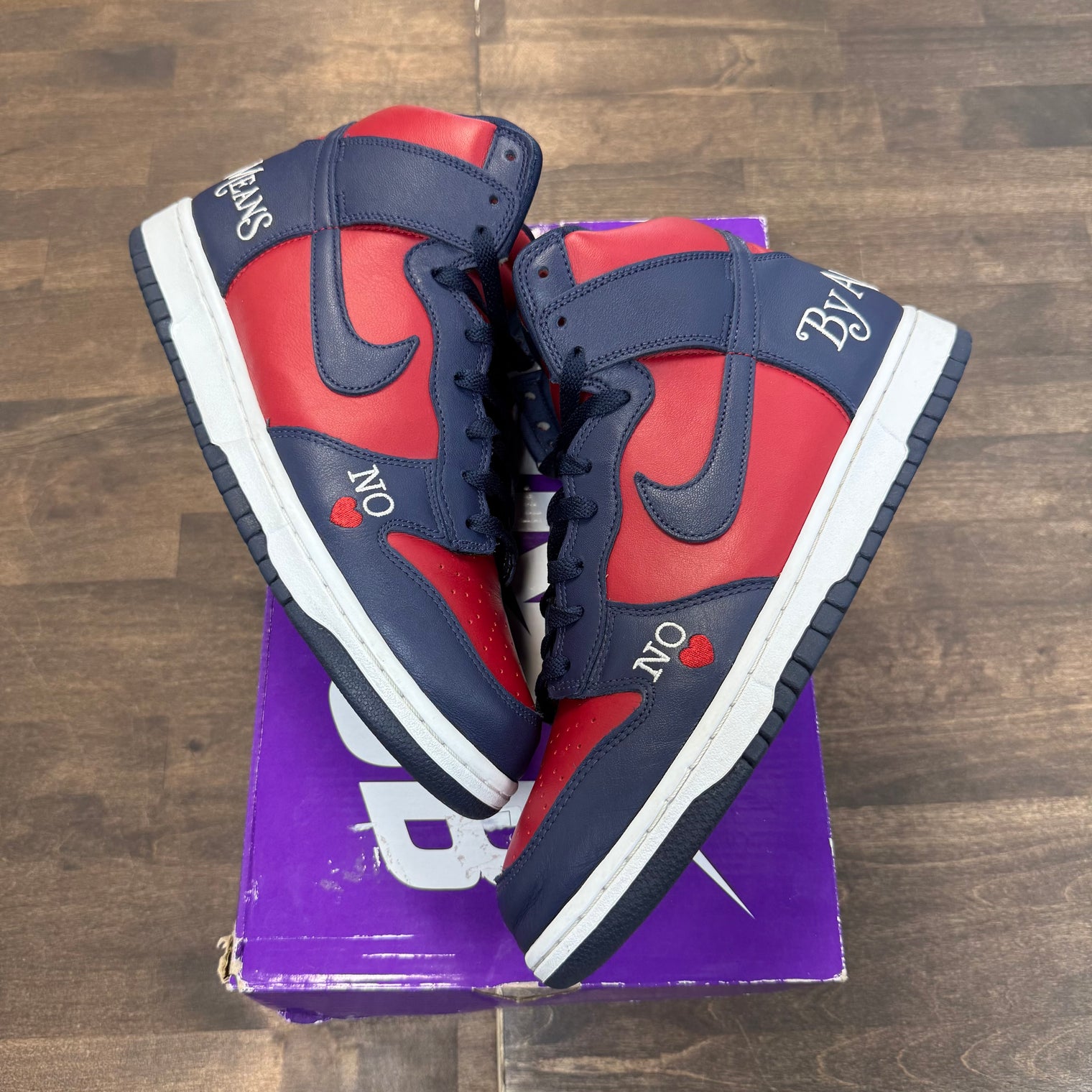 Supreme By Any Means SB Dunk High (USED)