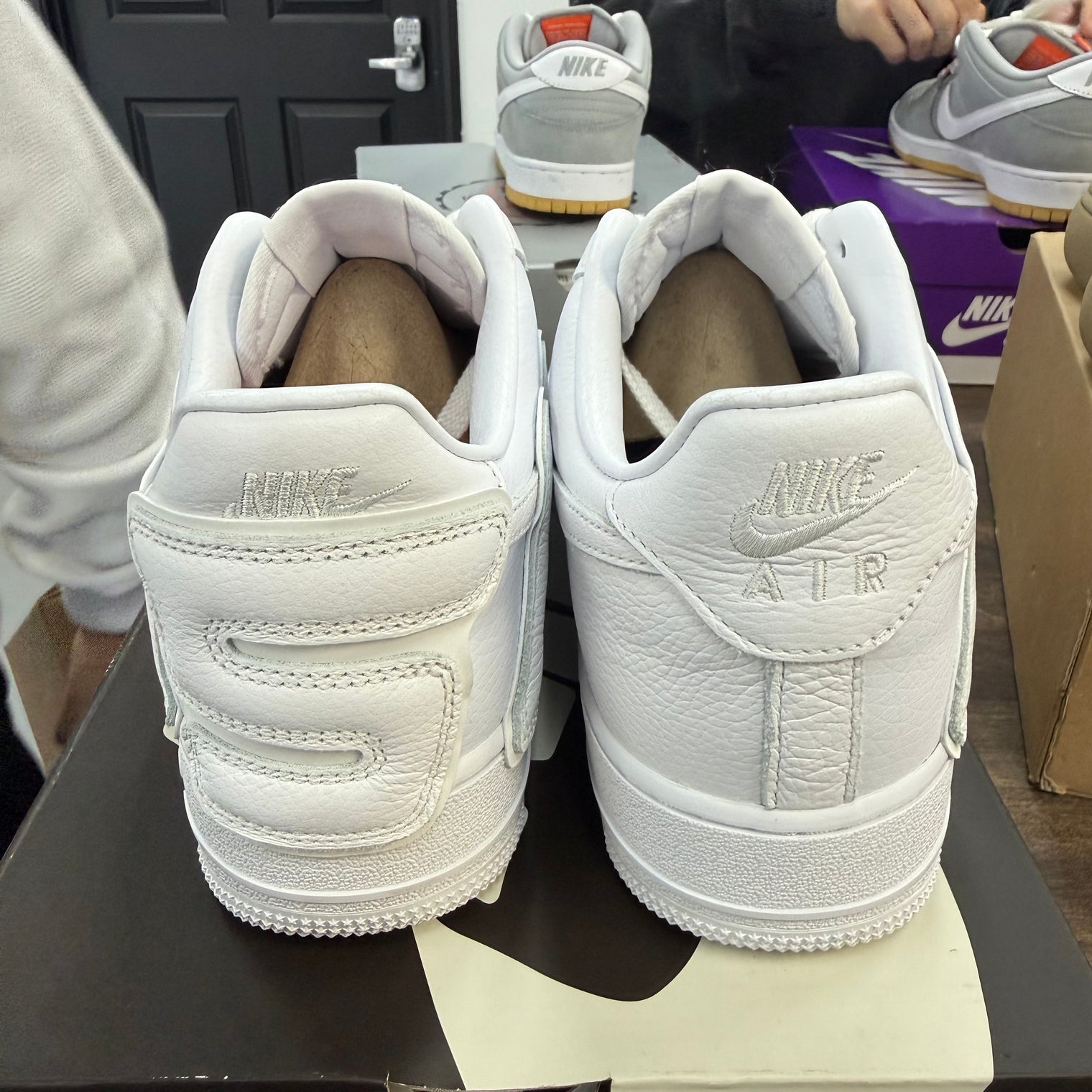 White CPFM Cactus Plant Flea Market Air Force 1 Low (USED)