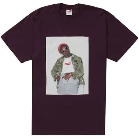 Supreme Andre 3000 Tee Purple