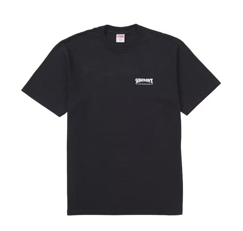 Supreme Thrasher Cross Tee Black